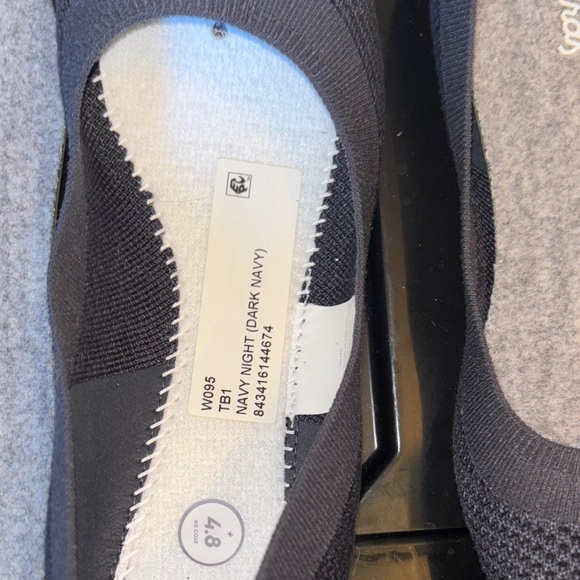 New Allbirds Women's Tree Breezer Flats in Dark Blue - Picture 8 of 13